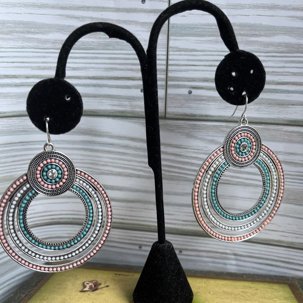 Premier Designs Sorbet Large Dangle Earrings - Premier Designs Earrings - NWOT
